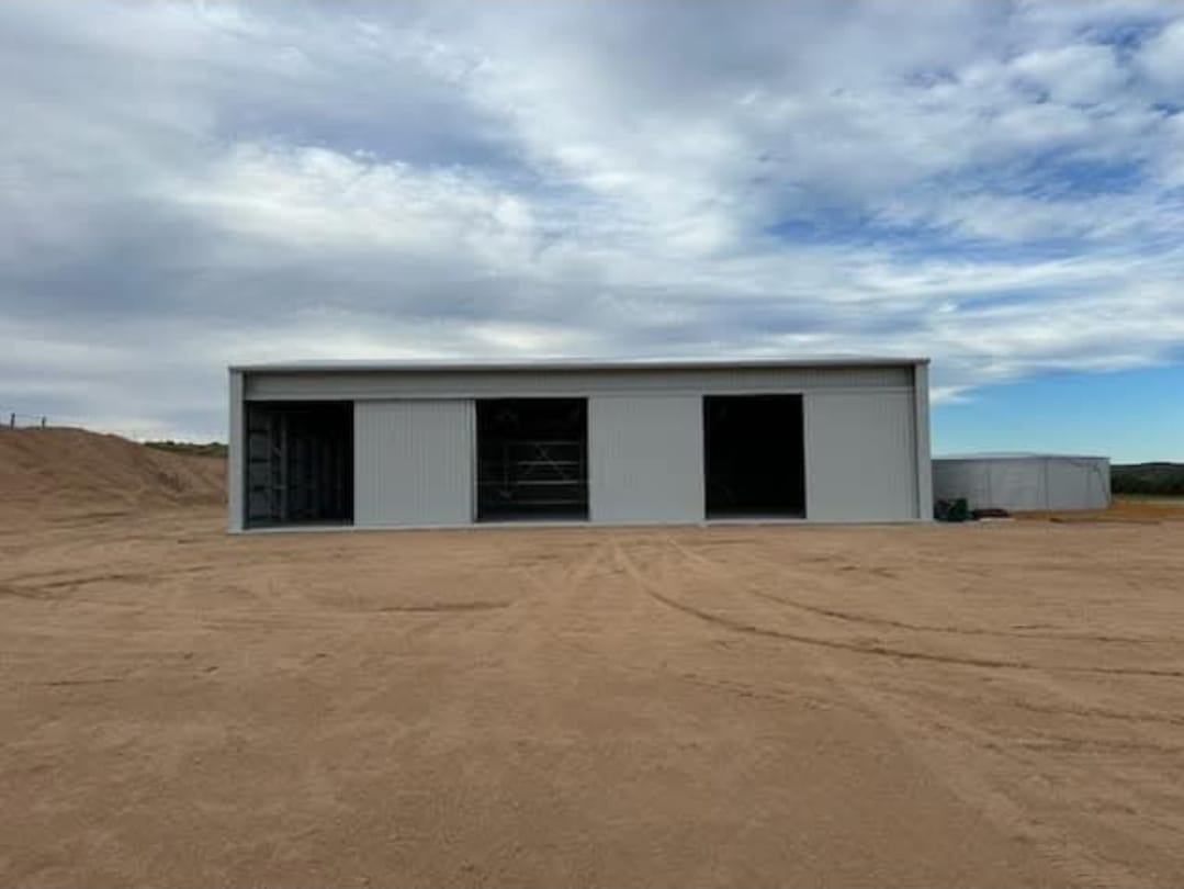 Farm machinery sheds Crows Nest Toowoomba region